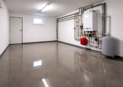 Referenz Nutzraüme - Fussboden Sandig